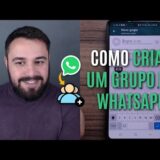 COMO CRIAR UM GRUPO NO WHATSAPP